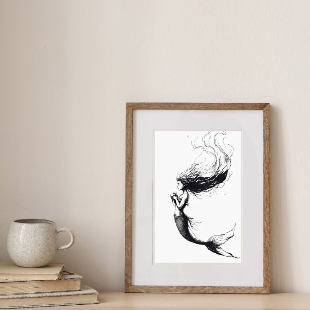 5x7 - MATTE - Whispers Beneath the Waves